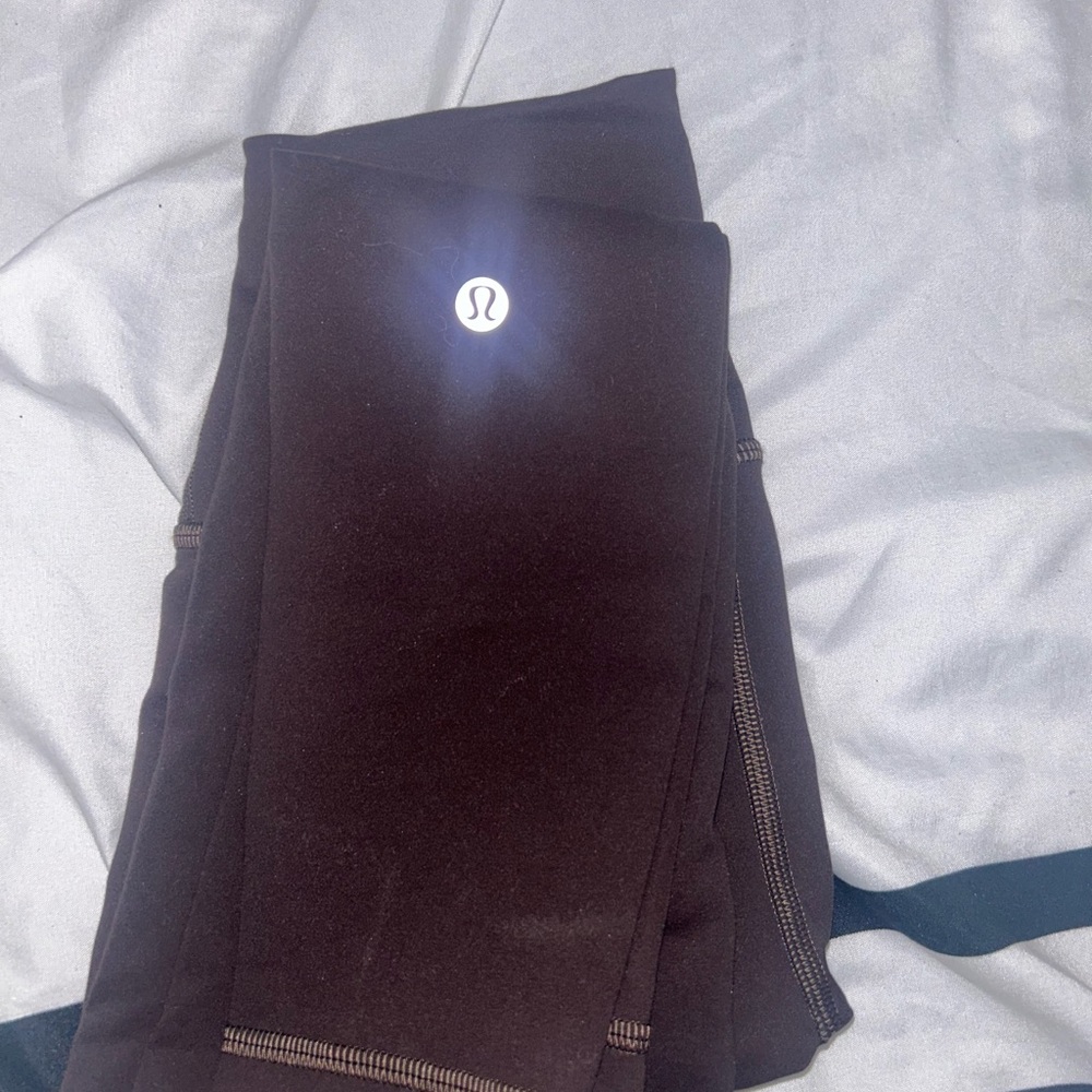 Brown Lululemon Leggings - Picture 2 of 3